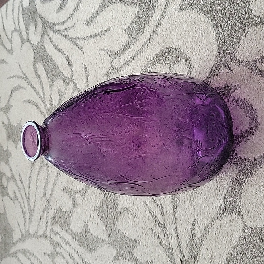 Purple vase